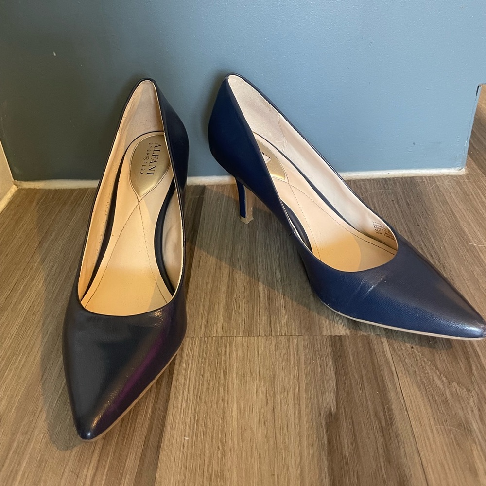 ALFANI Step 'N Flex Jeules Pumps- Navy